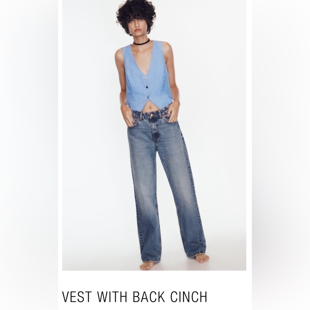 Zara new vest size 2